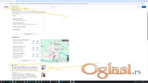 Sajt za molerske usluge Top na Google Novi Sad